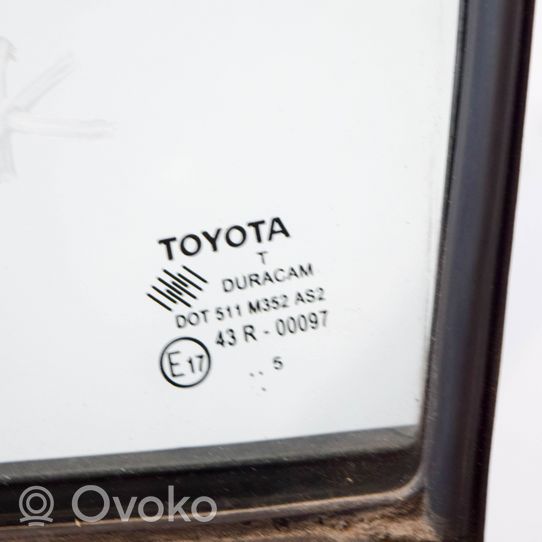 Toyota Yaris Etukolmioikkuna/-lasi 43R00097
