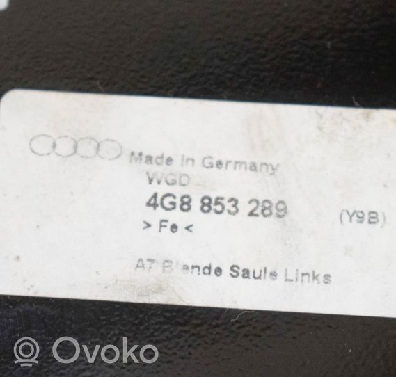 Audi A7 S7 4G Отделка стойки (B) (верхняя) 4G8853289