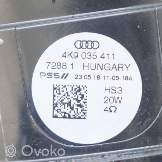 Audi A6 S6 C8 4K Takaoven kaiutin 4K9035411