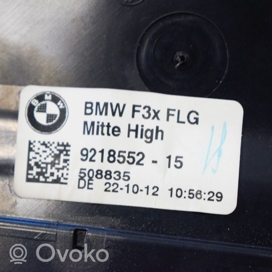 BMW 3 F30 F35 F31 Ramka schowka deski rozdzielczej 9218552