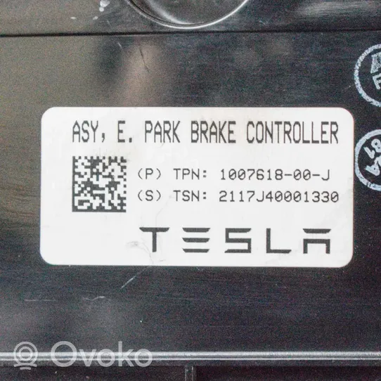 Tesla Model X Unité de contrôle, module EMF frein arrière 100761800J