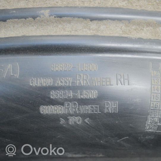 Hyundai i20 (PB PBT) Revestimientos de la aleta guardabarros antisalpicaduras trasera 868241J500