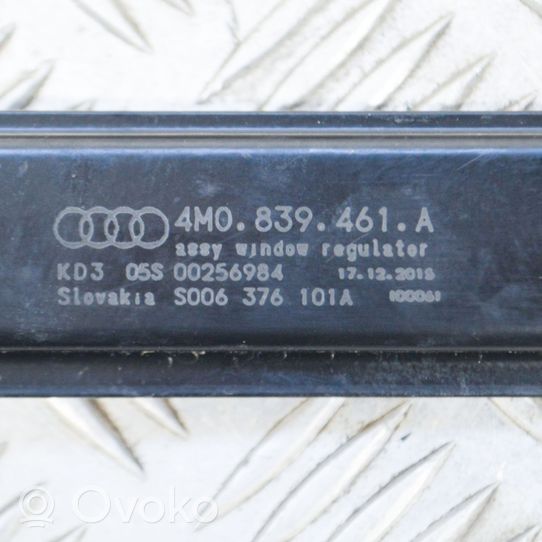 Audi Q7 4M El. Lango pakėlimo mechanizmo komplektas 8W0959802