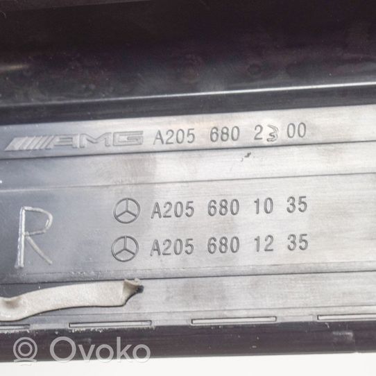 Mercedes-Benz C AMG W205 Etuoven kynnyksen suojalista A2056802300