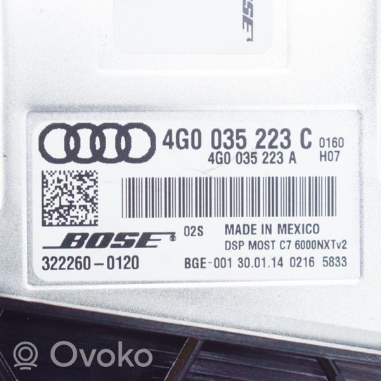 Audi A6 C7 Wzmacniacz audio 4G0035223C