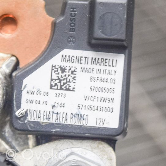 Maserati Ghibli Câble négatif masse batterie 670005055