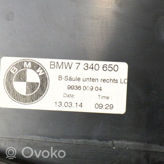 BMW 7 F01 F02 F03 F04 Rivestimento montante (B) (superiore) 7340650