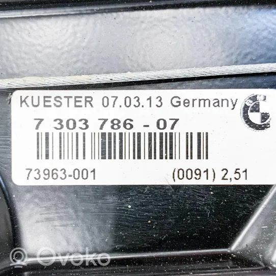 BMW 6 F12 F13 Elektryczny podnośnik szyby drzwi przednich 7304522