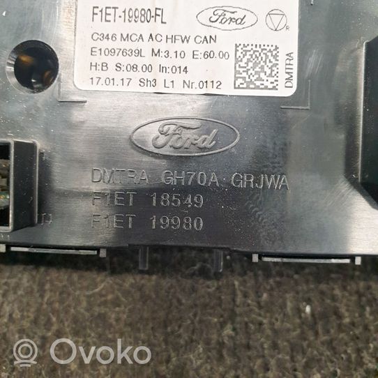 Ford Focus Interrupteur ventilateur E1097639L