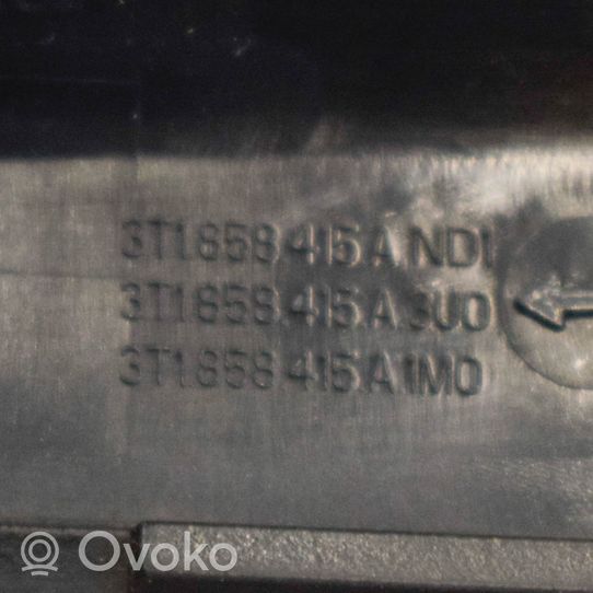 Skoda Superb B6 (3T) Rivestimento del vano portaoggetti del cruscotto 3T1858415A
