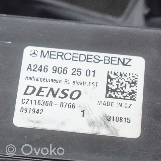 Mercedes-Benz A W176 Lämmittimen puhallin A2469062501