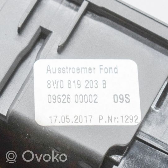 Audi A5 Autres éléments de console centrale 8W0819203