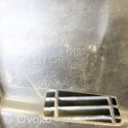 Mercedes-Benz S C217 Cache de protection inférieur de pare-chocs avant A2175200223
