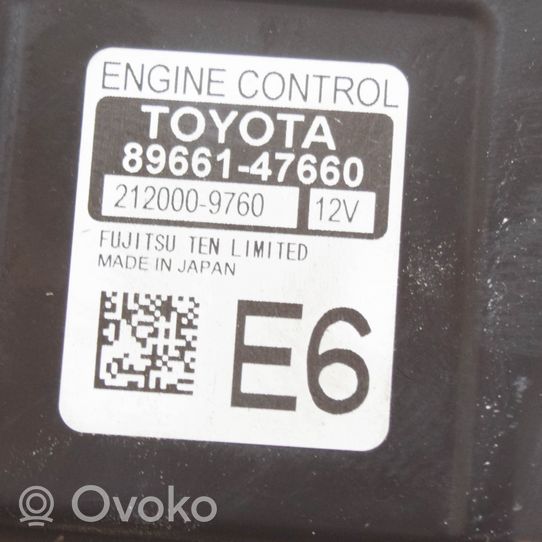 Toyota Prius (XW50) Dzinēja vadības bloks 2120009760