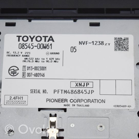 Toyota Prius (XW50) Unité principale radio / CD / DVD / GPS 0854500W61