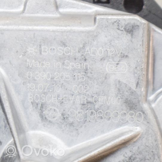 Opel Crossland X Silniczek wycieraczki szyby tylnej 9819899980