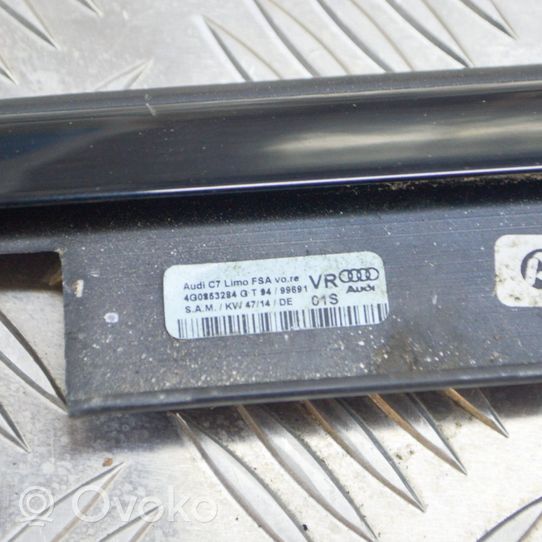 Audi A6 C7 Verkleidung Türfenster Türscheibe 4G0853284