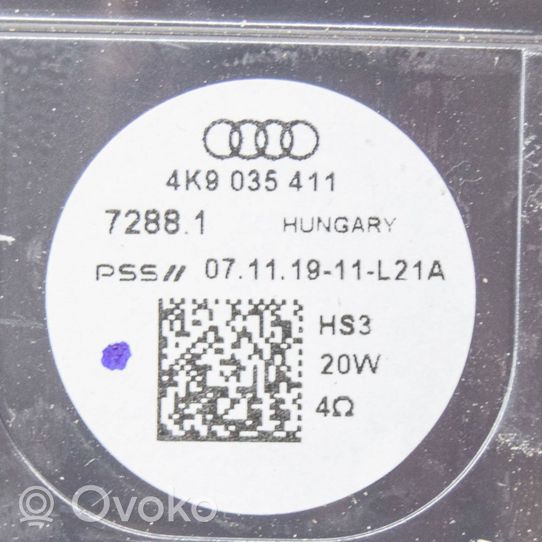 Audi A6 S6 C8 4K Takaoven kaiutin 4K9035411