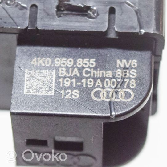 Audi A6 S6 C8 4K Sähkötoimisen ikkunan ohjauskytkin 4K0959855