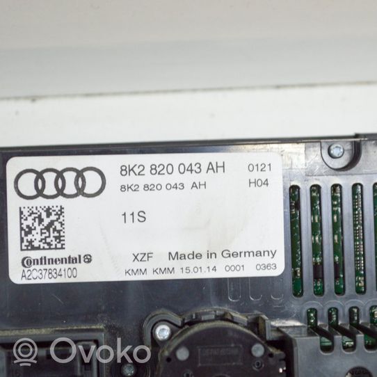 Audi Q5 SQ5 Interior fan control switch 8K2820043AH