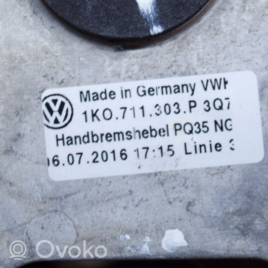 Volkswagen Scirocco Palanca de liberación del freno de mano 1K0711303M