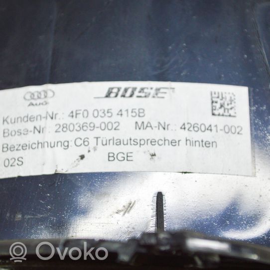 Audi Q7 4L Głośnik drzwi tylnych 280369002