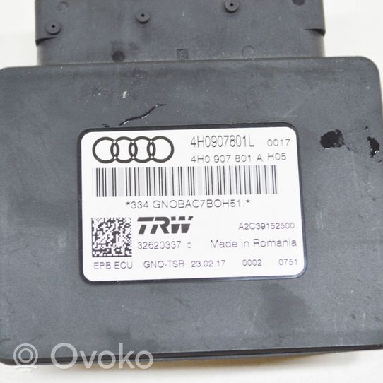 Audi A6 S6 C7 4G Centralina/modulo EMF freno posteriore 4H0907801A