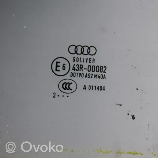 Audi A5 Sportback 8TA Szyba drzwi tylnych A011404