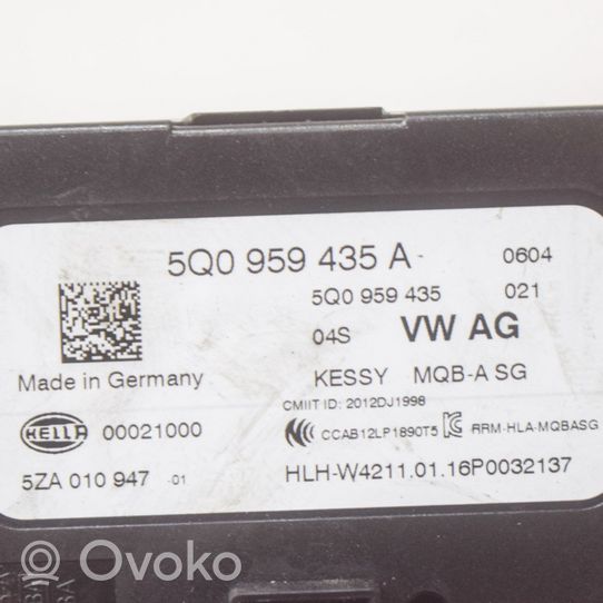 Audi A3 S3 8V Beraktės sistemos KESSY (keyless) valdymo blokas/ modulis 5ZA010947