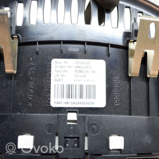 BMW 5 F10 F11 Tachimetro (quadro strumenti) 9285197