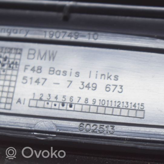 BMW X1 F48 F49 Комплект обшивки порога (внутренний) 7349674