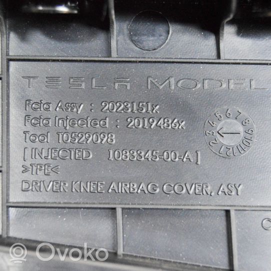 Tesla Model 3 Airbag genoux 108334500E