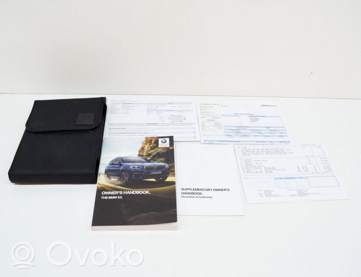 BMW X3 G01 Vartotojo instrukcija 2982693