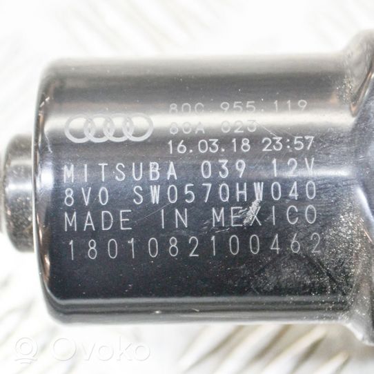 Audi Q5 SQ5 Etupyyhkimen vivusto ja moottori 80C955023A