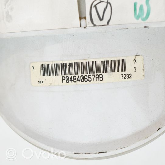 Dodge Avenger Speedometer (instrument cluster) P04840657AB