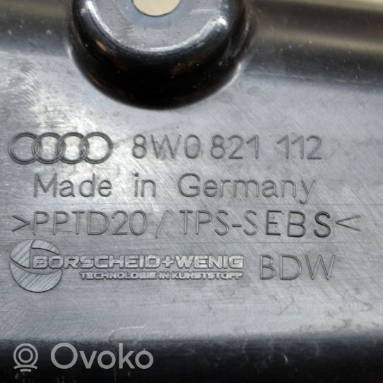 Audi A4 S4 B9 Panel wykończeniowy błotnika 8W0821112
