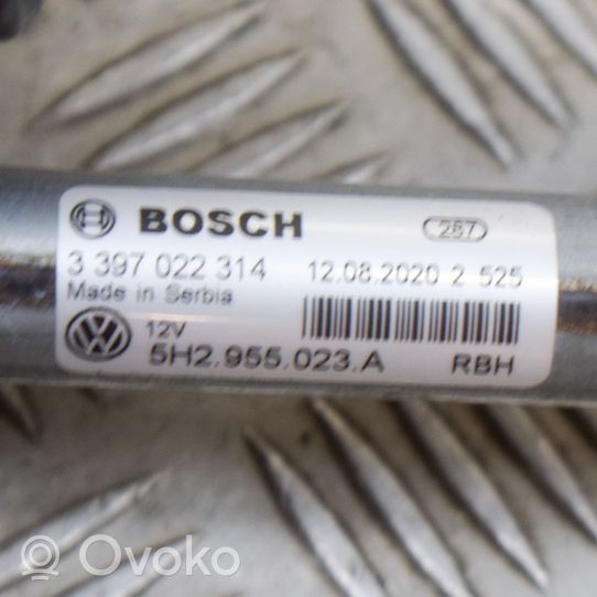 Volkswagen Golf VIII Mechanizm i silniczek wycieraczek szyby przedniej / czołowej 5H2955023A