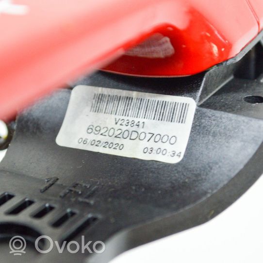 Toyota Yaris Klamka zewnętrzna drzwi przednich 692020D07000