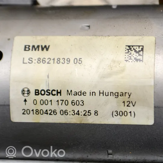 BMW 4 F36 Gran coupe Käynnistysmoottori 8621839
