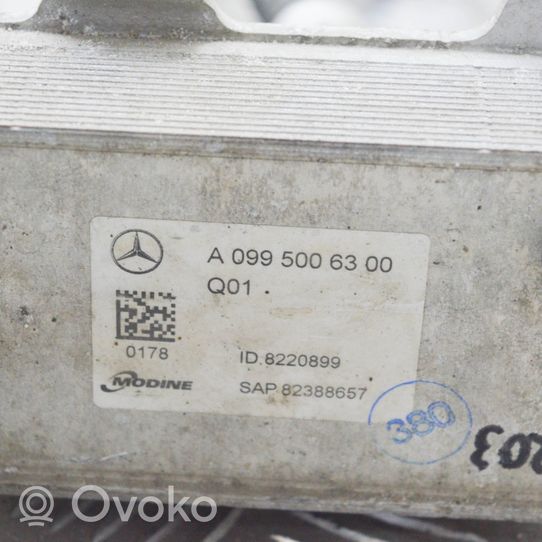 Mercedes-Benz E W213 Vaihteistoöljyn jäähdytin (käytetyt) A0995006300