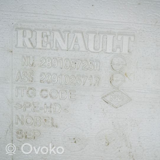 Renault Zoe Lamp washer fluid tank 289105725R