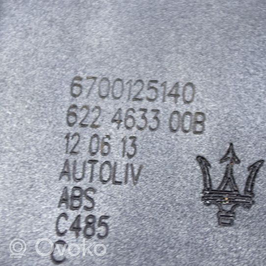 Maserati Quattroporte Boucle de ceinture de sécurité arrière centrale 622463300B