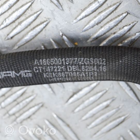 Mercedes-Benz GLS X166 Engine coolant pipe/hose A1665001377