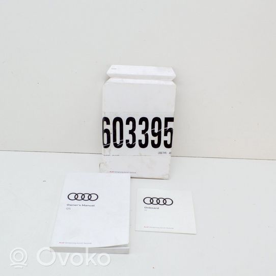 Audi Q5 SQ5 Vartotojo instrukcija 80A012788QJ