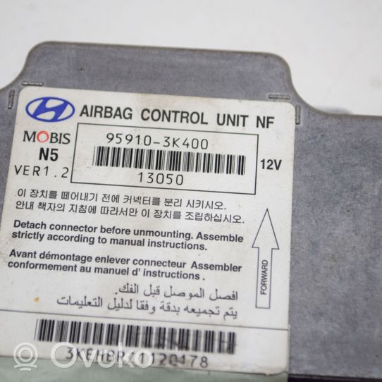 Hyundai Sonata Airbag control unit/module 959103K400