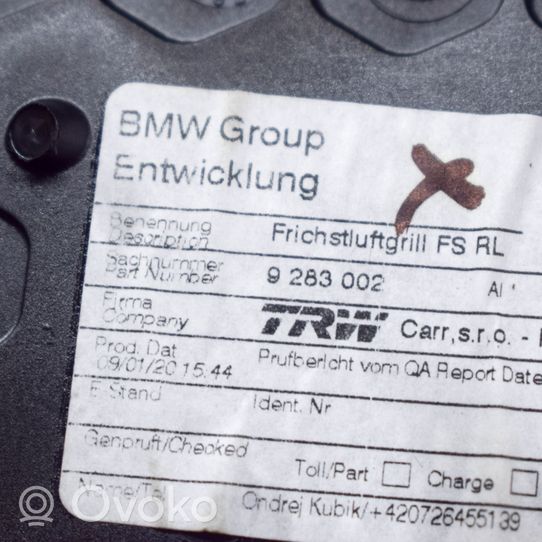 BMW i3 Dysze / Kratki nawiewu deski rozdzielczej 9283002