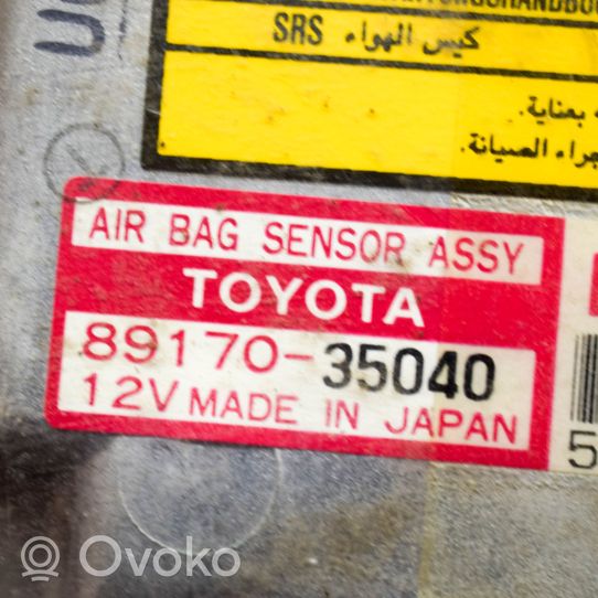 Toyota Land Cruiser (HDJ90) Sterownik / Moduł Airbag 8917035040