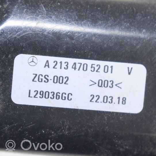 Mercedes-Benz E W213 Tubo e bocchettone per riempimento serbatoio del carburante A2134705201