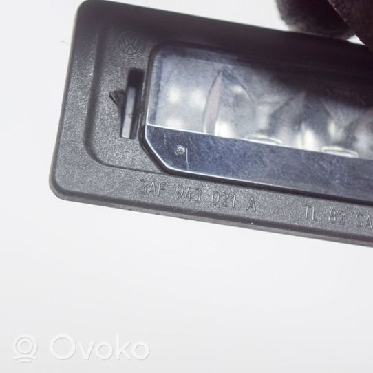 Skoda Octavia Mk3 (5E) Éclairage de plaque d'immatriculation 3AF943021A