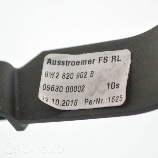 Audi A5 Copertura griglia di ventilazione cruscotto 8W2820902